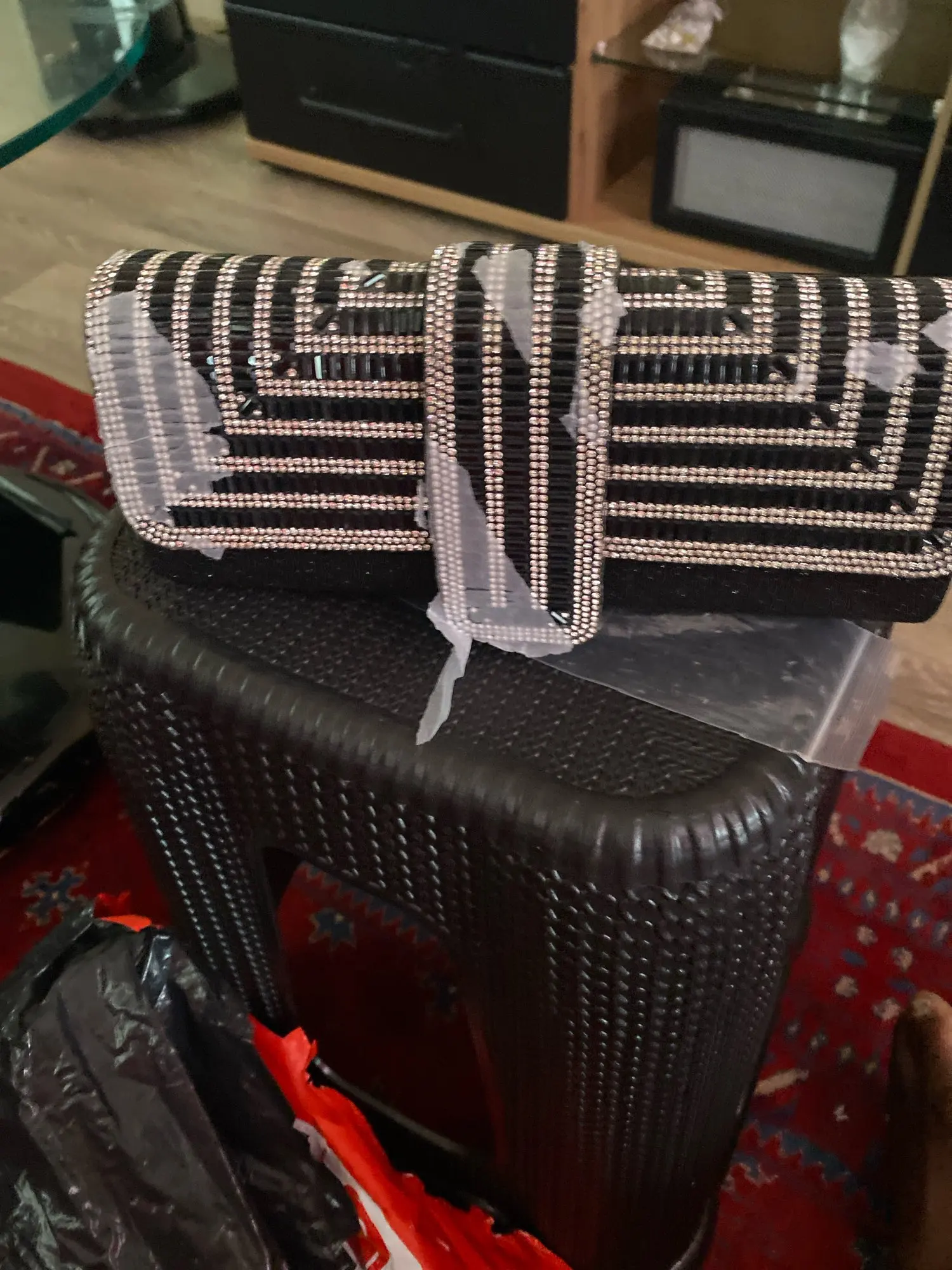 Stick Diamond Fashionable Purse photo review