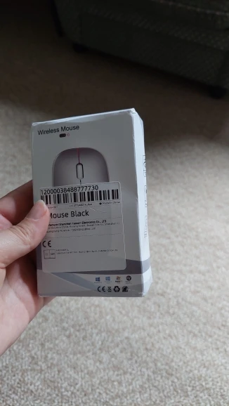 Wireless Bluetooth 2.4GHz RGB Mouse Rechargeable Silent photo review