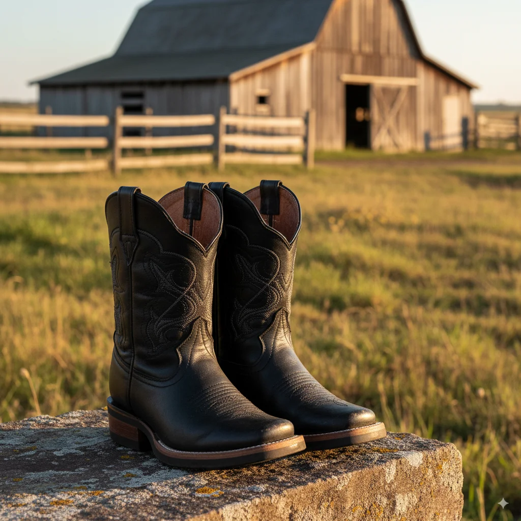Botas casuales vaqueras bohemias charras para Niños