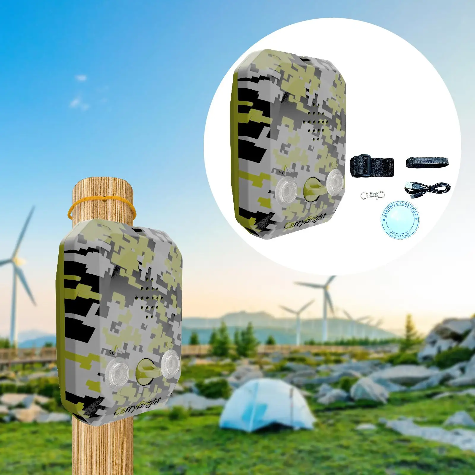 Portable Pull String Security Alarm 1