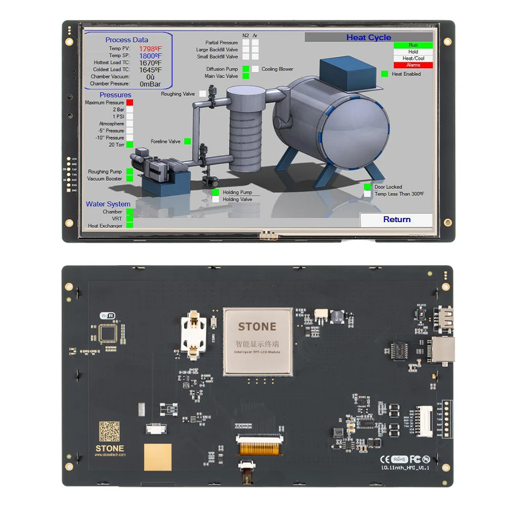 heat tolerance of an lcd touch screen factory
