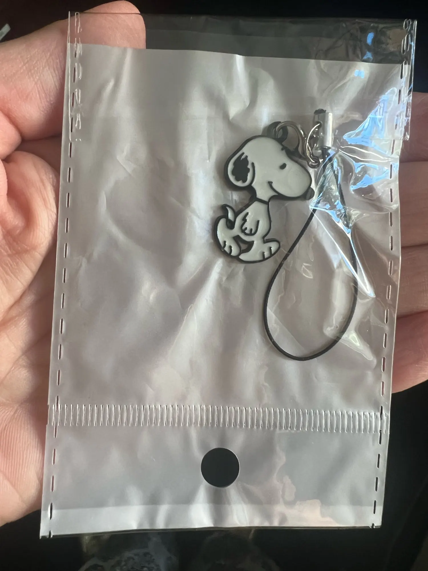 Cute Snoopy Cartoon Pendant Lanyard
