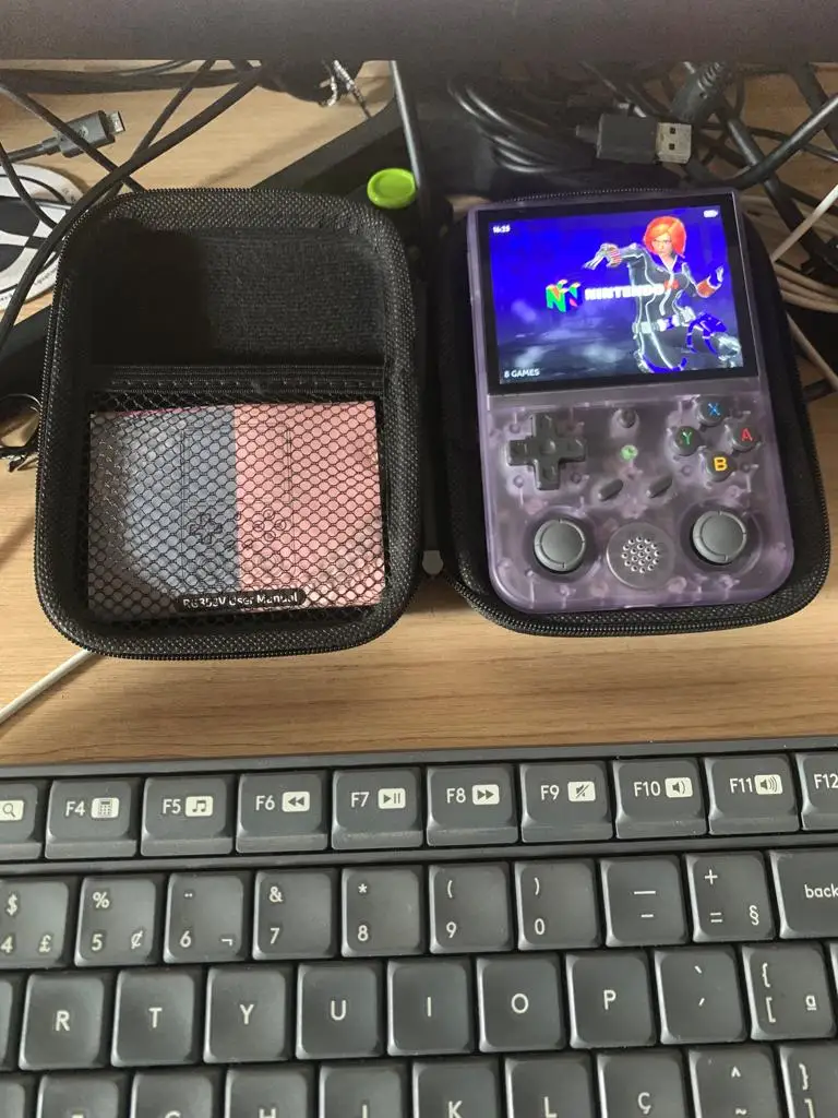 Console Portable ANBERNIC RG353V - Émulateur LINUX 3.5" 640x480, Cadeau Enfant photo review