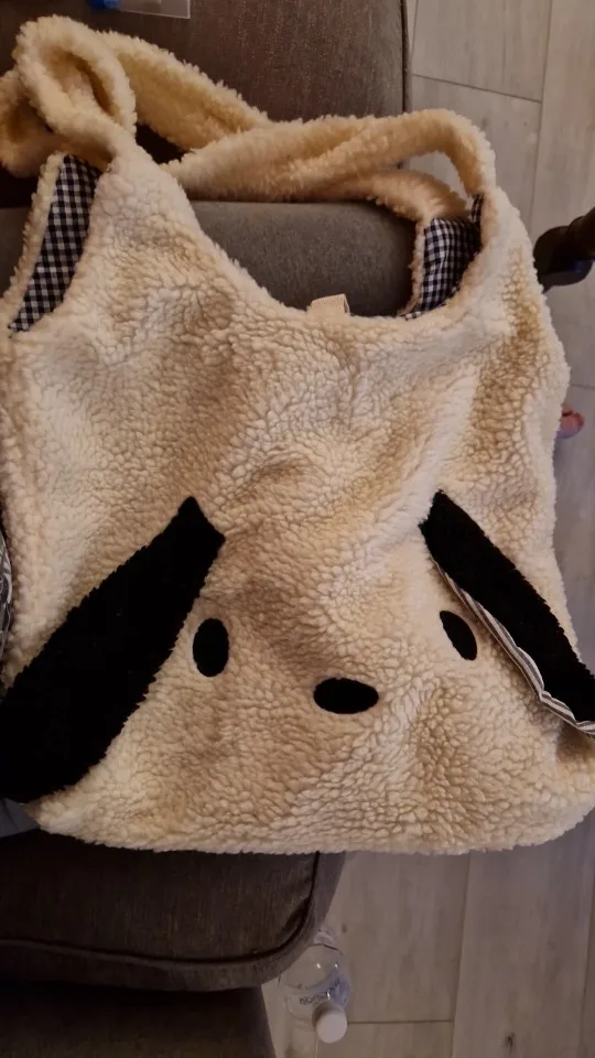 Plush Tote Bag, customer photo