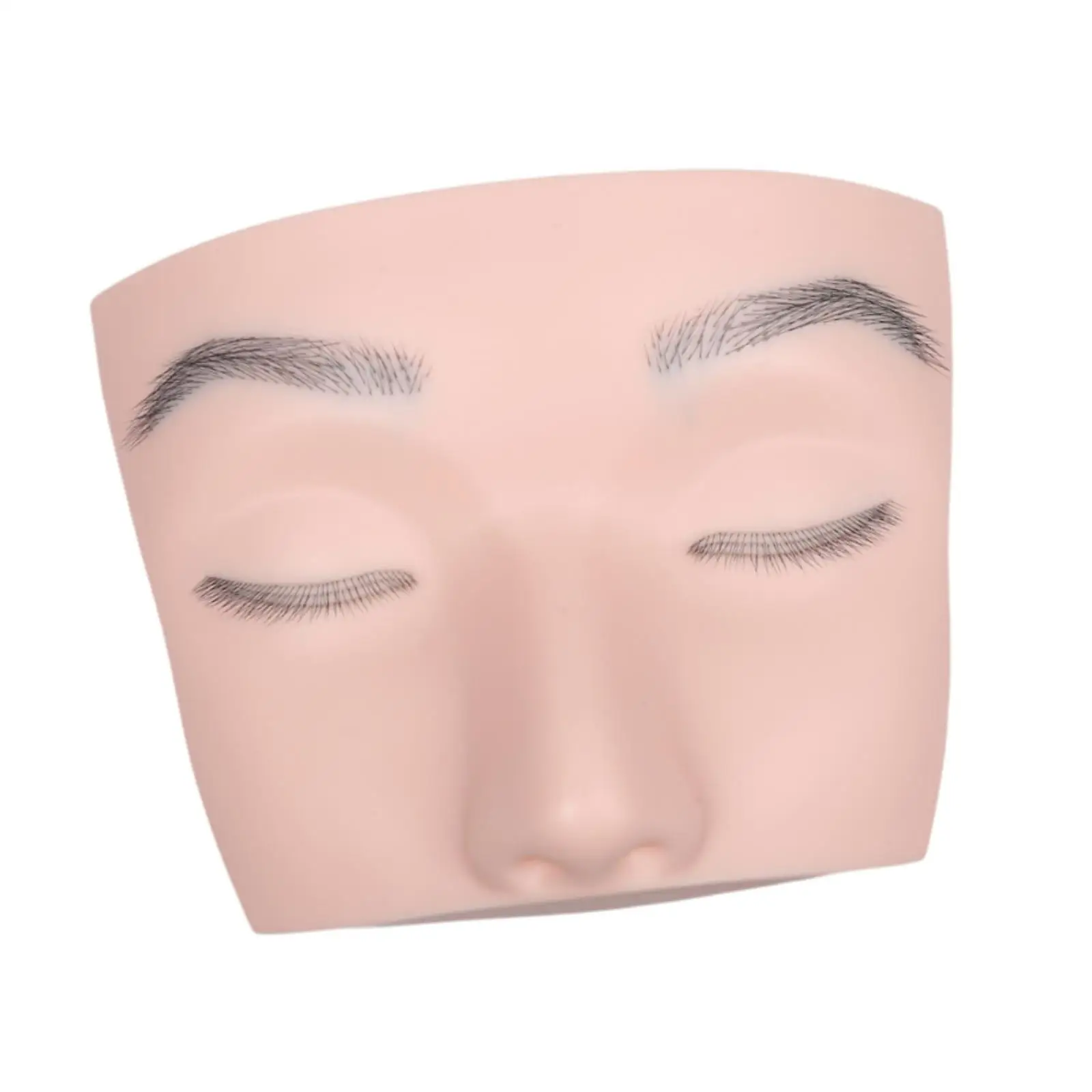 초보자용 속눈썹 연장 마네킹 헤드, 가짜 속눈썹 스타일리스트 마네킹 연습 도구 (인조 속눈썹 교육용)