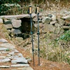 Homful Nordic 195g/pc Trekking poles Walking sticks Alpenstock Telescopic ultralight  Premium Carbon Adjustable with Quick Lock 6