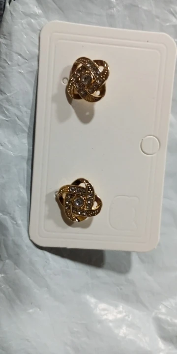 Light Luxury Zircon Stud Earrings photo review