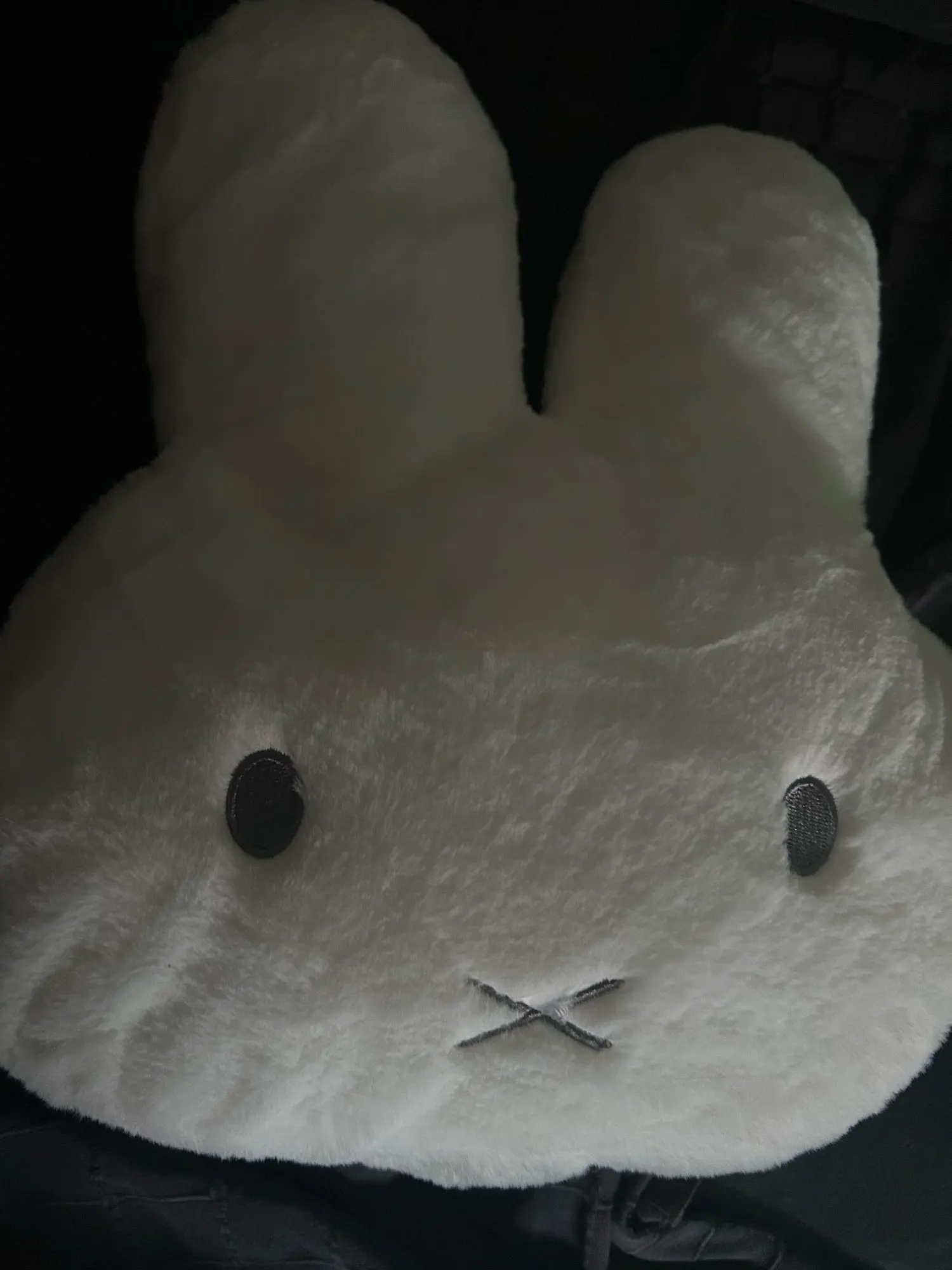 Bunny Plush Pillow, customer photo