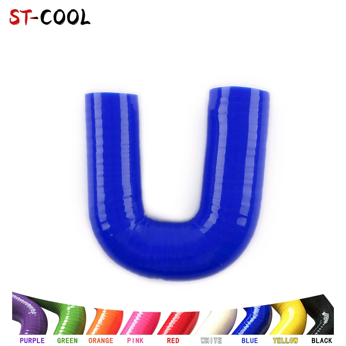 

Blue 180 Degree Elbow General Hose ID 54mm 57mm 60mm 64mm 70mm 80mm 89mm Universal Silicone Tube Coolant Intercooler Pipe
