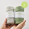 KNOTITUDE 3mm Macrame Braid Cotton Cord 109Yards Pure Cotton Rope for Bracelet Knots,  DIY Craft Making 1