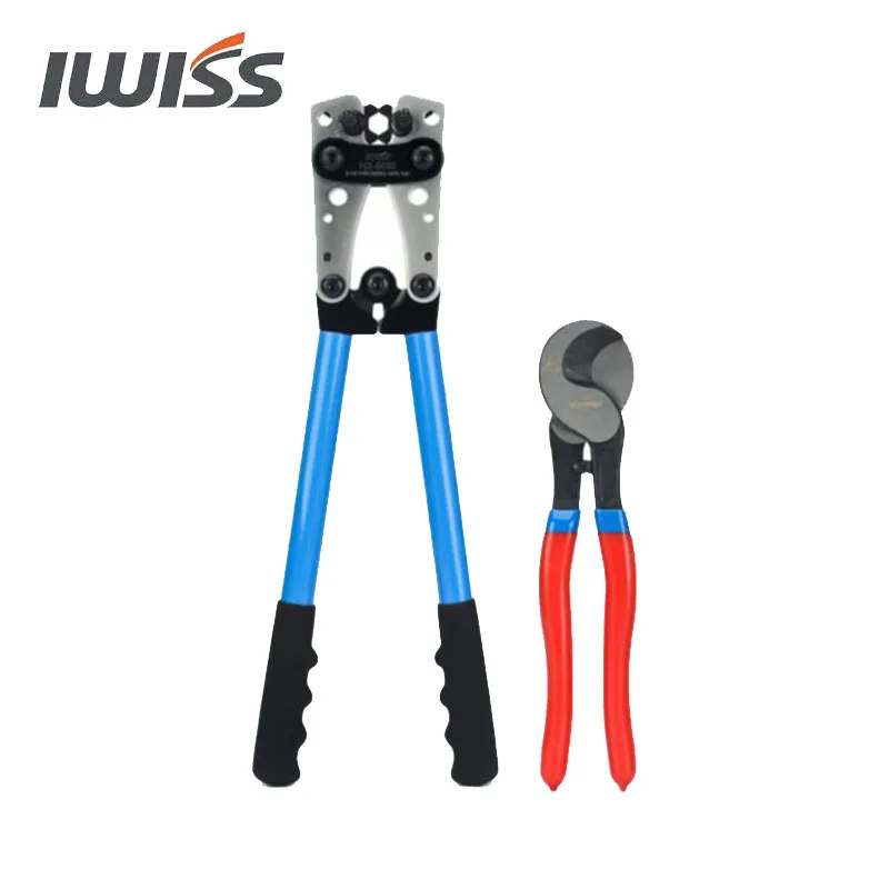 Heavy Duty Battery Cable Crimping Tool Wire Handle Crimping Tool Hx