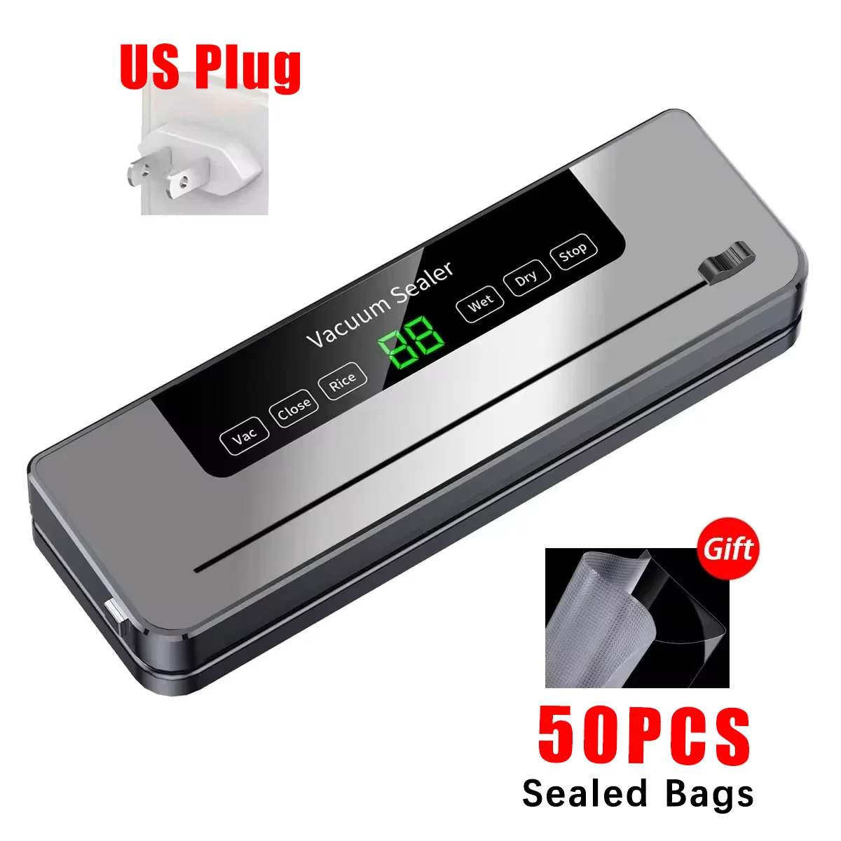 US Plug 50 bags