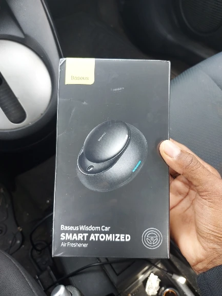 Baseus Smart Car Air Freshener with Stepless Fragrance Control photo review