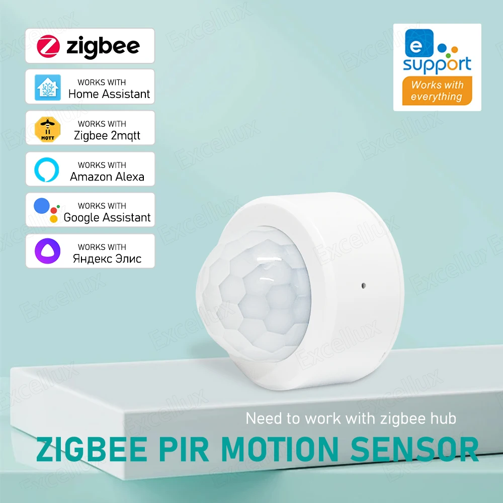 EWelink Zigbee 3.0 모션 센서 스마트 인체 PIR 센서 적외선 감지기 보안 알람 센서 지원 Z2M 홈 어시스턴트