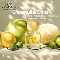 Grapefruit Citrus Perfume, Unisex Fresh Light Fragrance, Long Lasting Fruity Scent, Minimalist Smell, Ideal for Daily & Casual