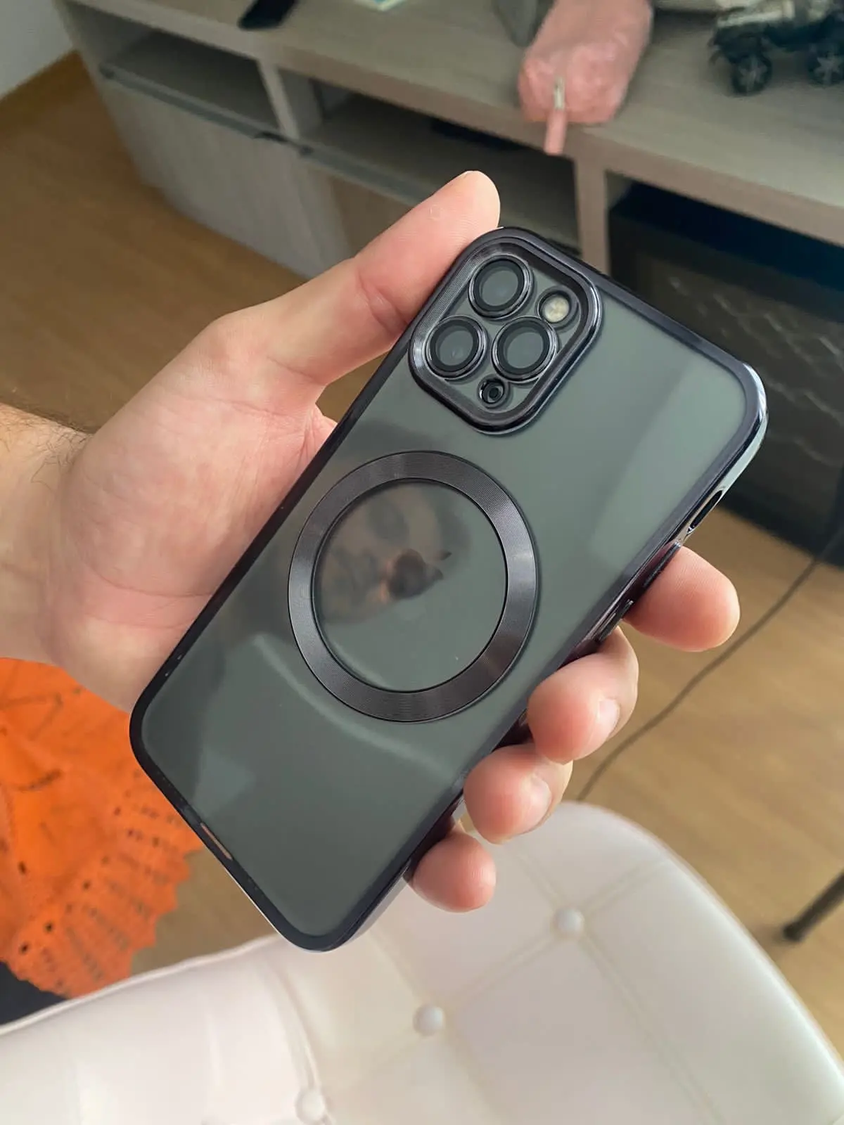 Luxury Transparent All-Around Protector Cover Case for iPhones photo review