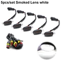 5PC Smoked  White