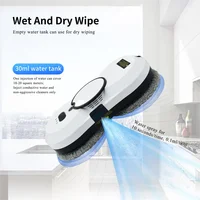500MAH 80W Window Cleaning Robot 5600PA High Suction Electric Spray Window Cleaning Robot Fall Prevention Remote Cleaner 5