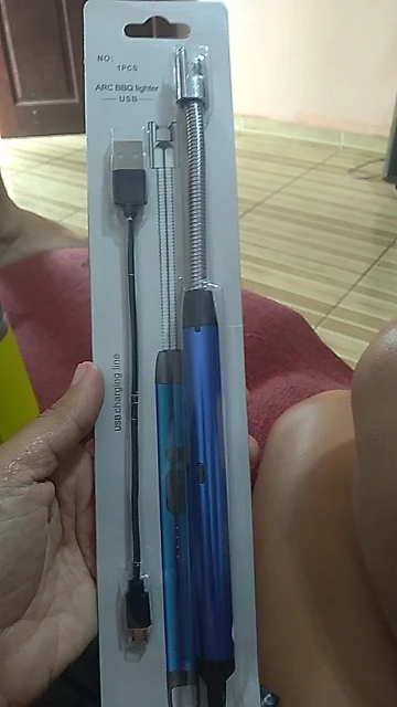 Acendedor Fogão Churrasqueira Isqueiro Eletrônico Recarregável USB - Neverdie Store photo review