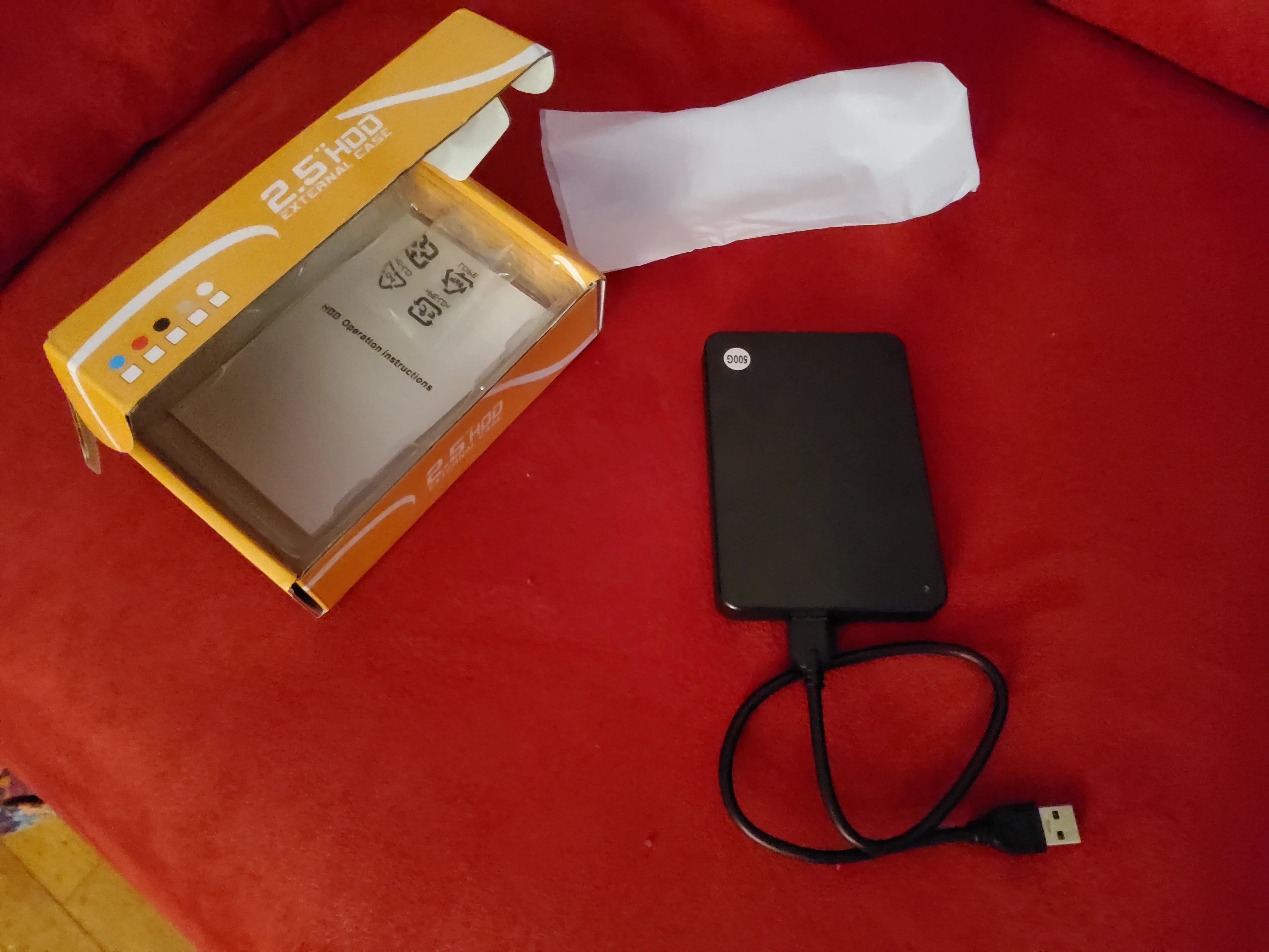 Disco duro externo HD de 1TB, 250GB, 320GB, 500GB, 640GB, 750GB, disco duro portátil USB3.0, HDD de alta velocidad para ordenador portátil, MacBook, PS4, PS5 photo review