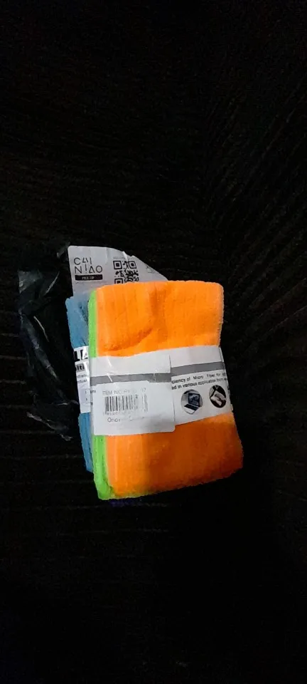 Pano Microfibra Automotiva Flanela Anti-risco 30x30 (5 Uni) - Neverdie Store photo review