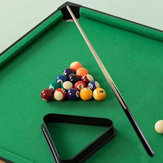 Small Pool Cue,Kids Pool Cue,Stick Durable,Children's Practice Cue,Wooden Billiard Rod Billiard Cue for Pool Table Girls Boys 1