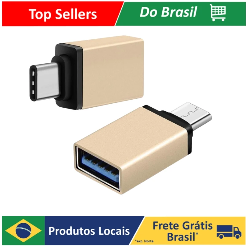 Adaptateur USB OTG, entrée USB vers Type C