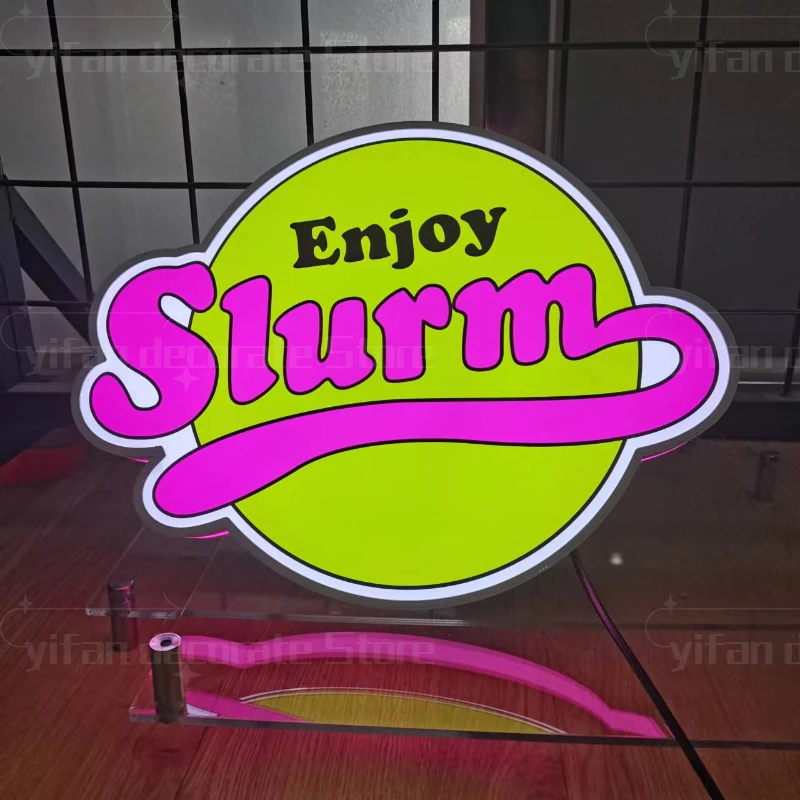 enjoy-slurm-soda-logo-lightbox-light-sign-custom-wall-decor-for