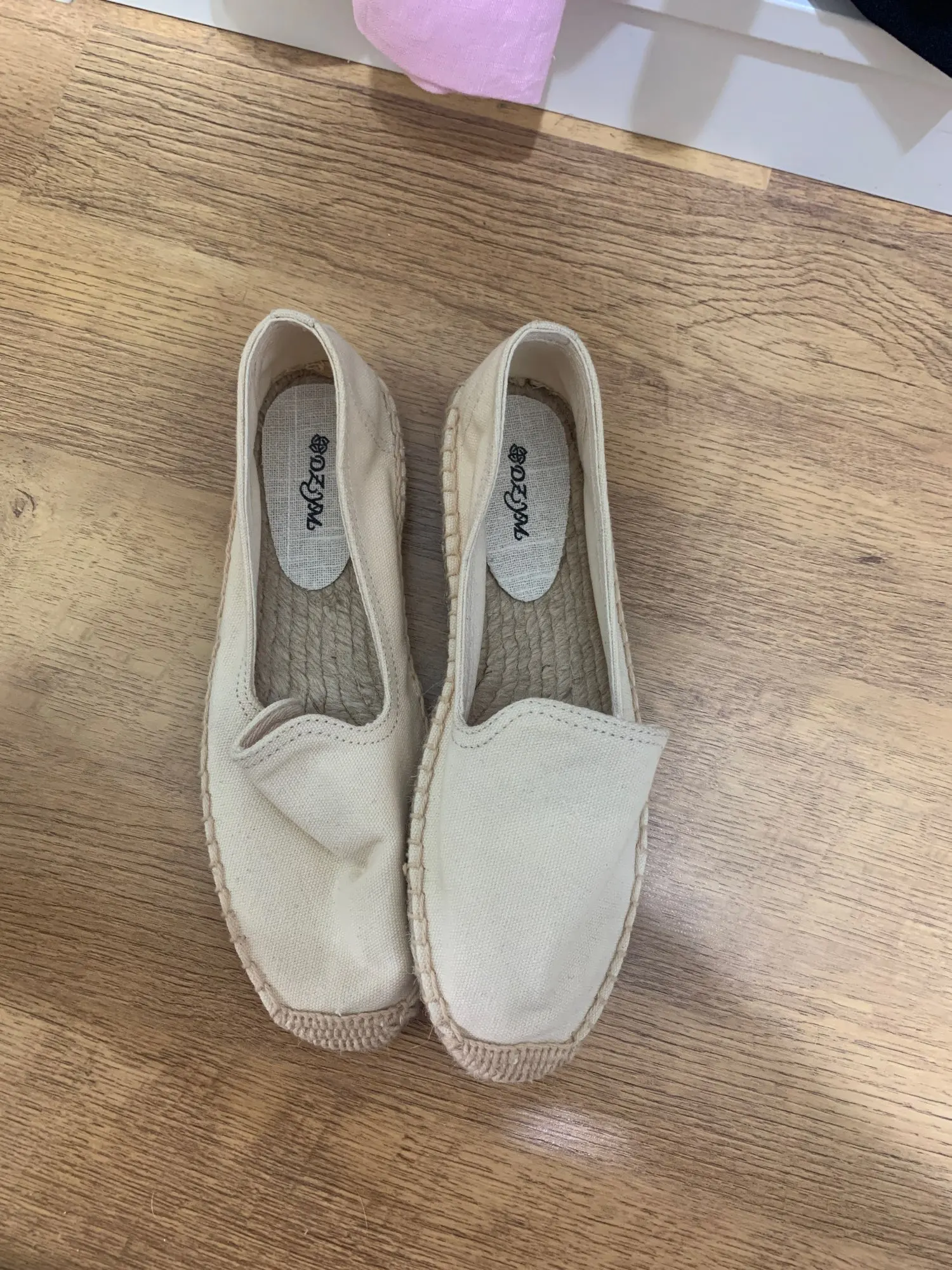 Espadrilles Women Flat Casual Shoes Rubber Summer ladies loafers Woman Slip On Flats Outdoor Breathable Loafers Autumn White