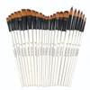 6pcs Artist Paint Brushes Set Artist Paintbrushes For Acrylic Oil Watercolor Acrylic Painting For Body Face Rock Canvas 3