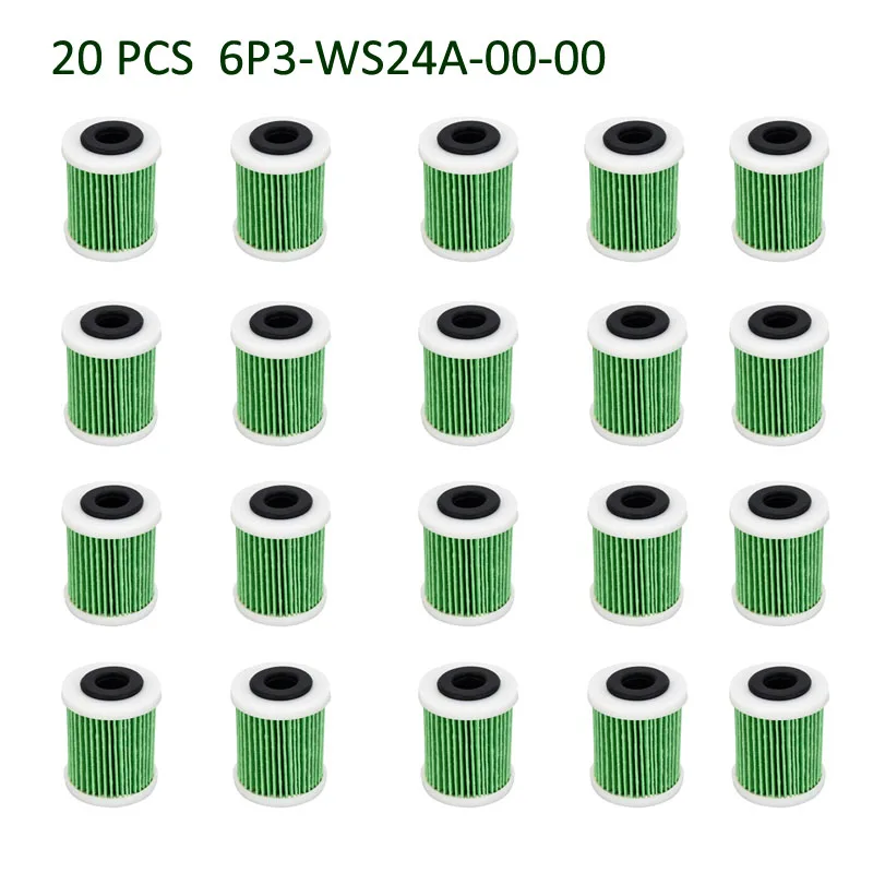 

20 PCS Fuel Filter 6P3-WS24A-01-00 6P3-245633-00 For Yamaha Outboard Engine 150hp 225hp 250hp 350hp 425hp VZ150 VZ30 18-79809