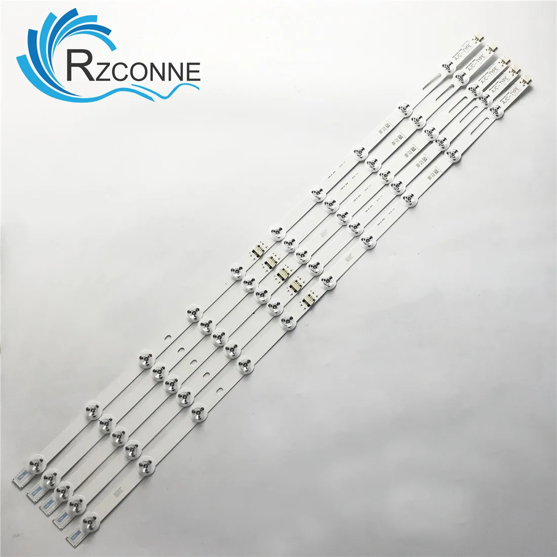 Tira de Luz de Fundo Led 10 Lâmpada para Ves400qnss3d-u02 2d-u01 400dled_slim_rev01 a C-tipo 40ua9300 40ua8900 40fa7100 40ub8600
