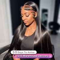 30 40 Inch Straight Lace Front Wigs Hd Lace Wig 13x6 Human Hair Wigs For Black Women Pre Plucked Brazilian 13x4 Lace Frontal Wig 1