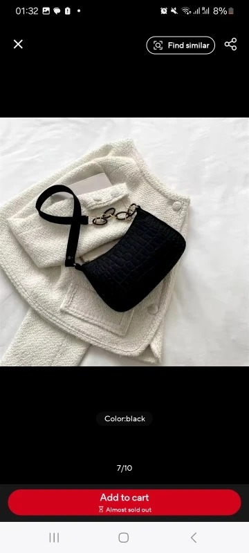 Petit sac carré photo review