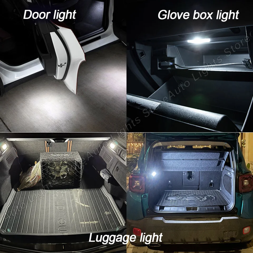 Lampada LED Per Bagagliaio Fiat - 6000K Bianco - Compatibile Con 500, Panda, Punto E Altri Modelli - Plug And Play - Foto 9