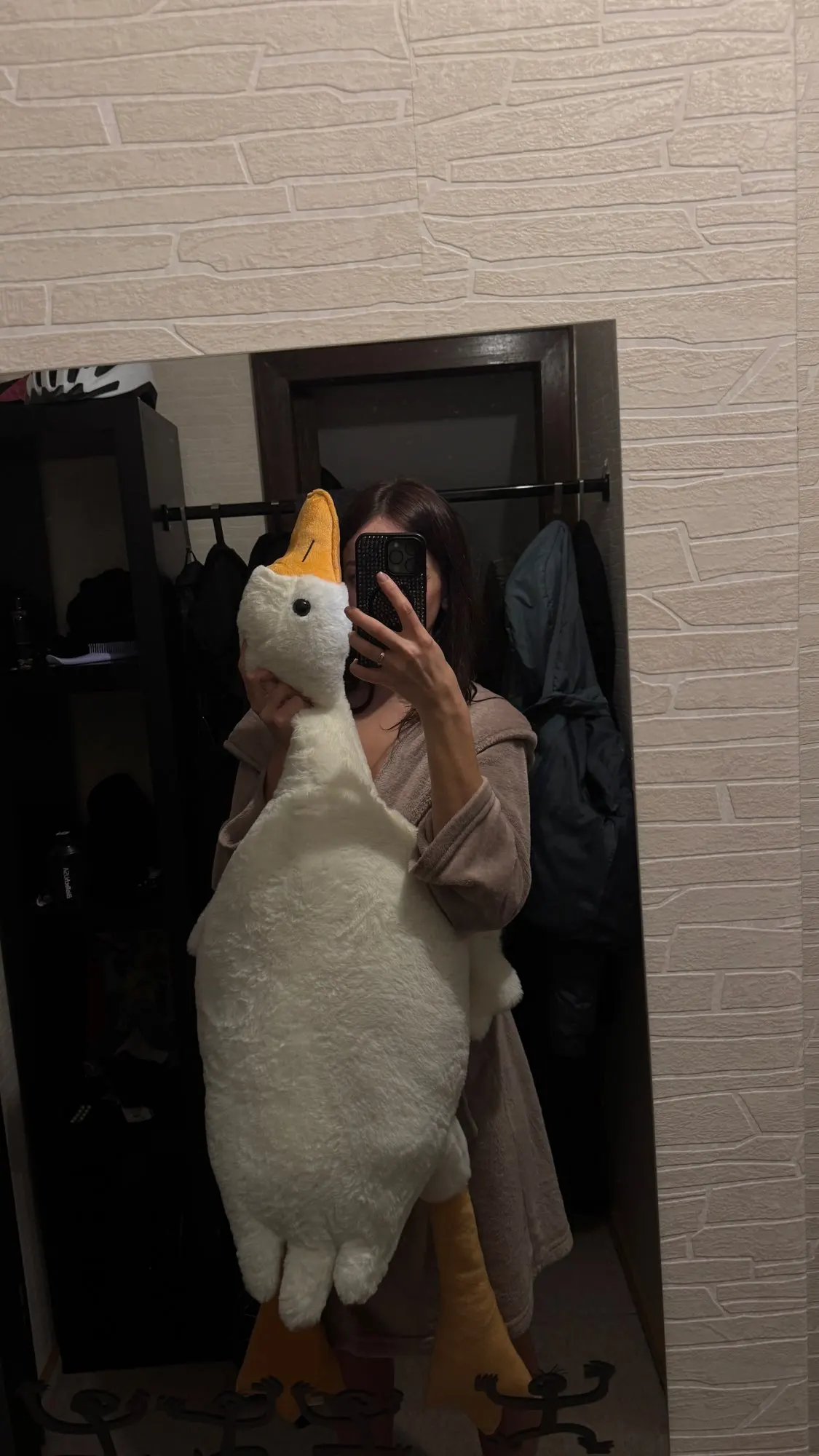 Ganso Gigante Fofeza® de Pelúcia