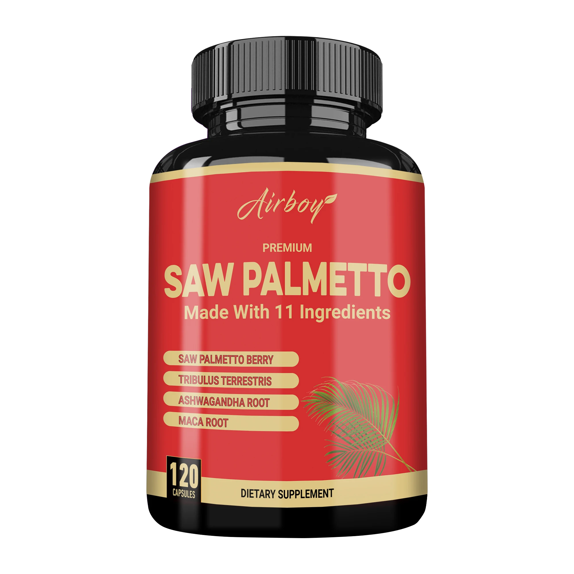 Saw Palmetto - Bloqueador de DHT, apoyo para la salud urinaria y la ...