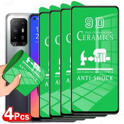 4PCS Ultra - Durable HD Ceramic Screen Protector - Premium Anti - Scratch & Shatterproof Shield for 4 Pieces (For OPPO A98)