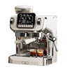 15bar Italian Electric Espresso Coffee Maker Pump Pressure Semi-automatic Milk Foam Grinding Integrated Coffee Machine Grinder 4