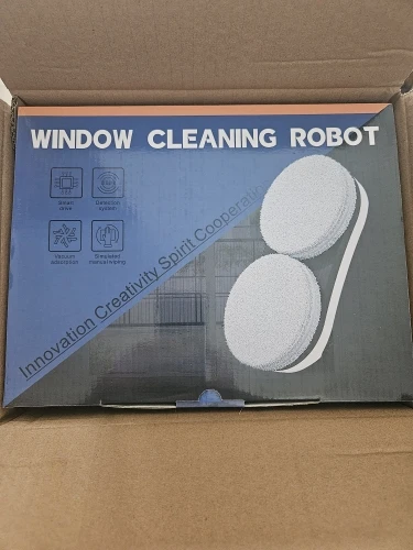 Window Robot Vacuum Cleaner Auto Working Electric Glass Limpiacristales Remote Control For Home photo review