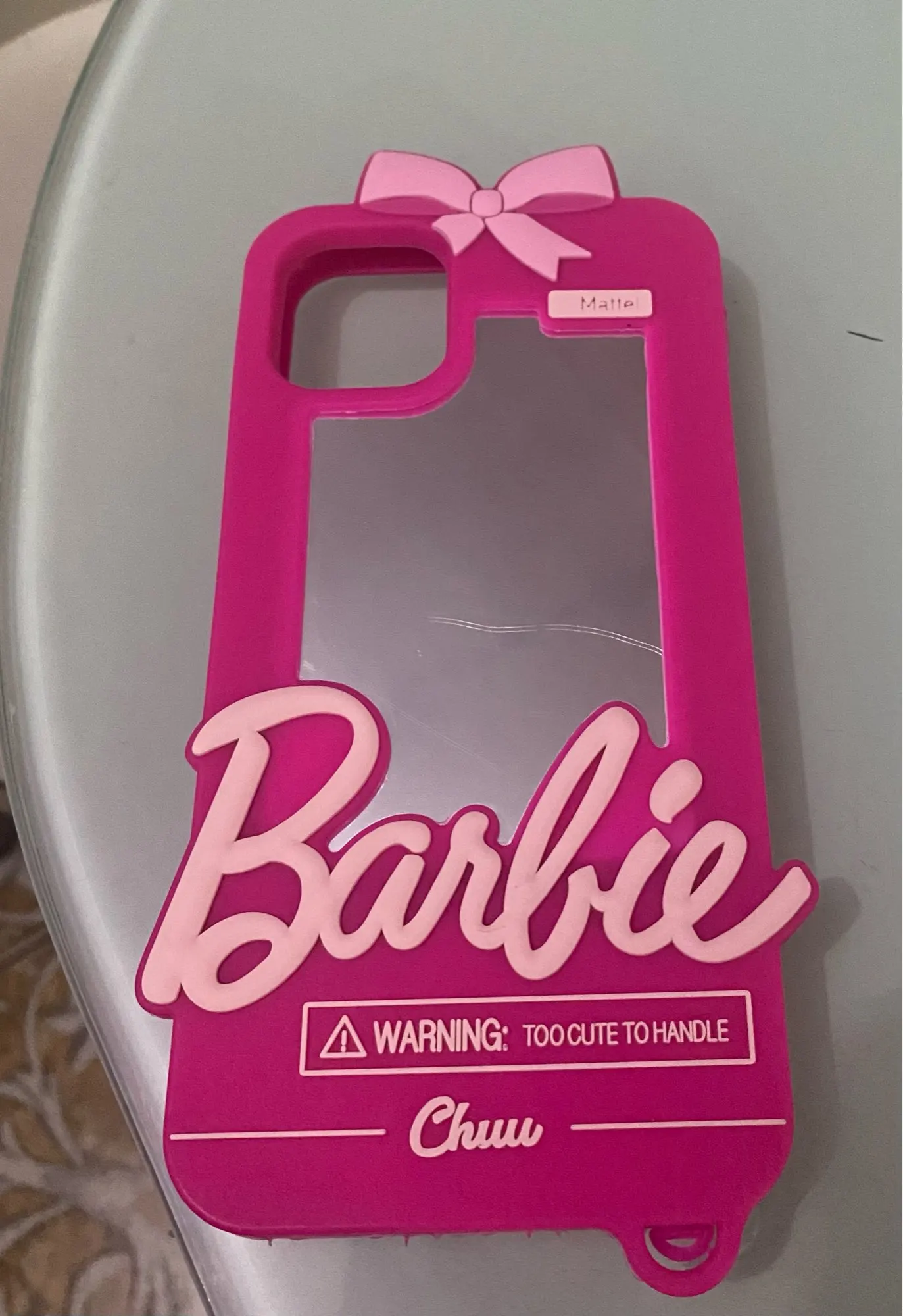 Barbie Cute Soft Mirror iPhone Case - Fashionable Protection for Your ...