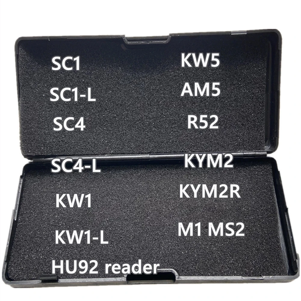 Lishi 2 in 1 2in1 Tool HU66 HU64 HU83 HU92 HU100 HU101 HU100R HON66 VA2T SIP22 VAC102 HON41 locksmith tool for car key
