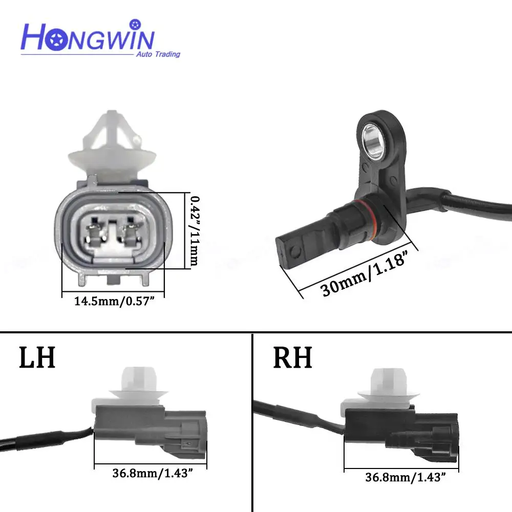 C-Horse ABS Wheel Speed Sensor – Front Right For Toyota Hilux VIII Pickup (2015-2022) – 895420K060