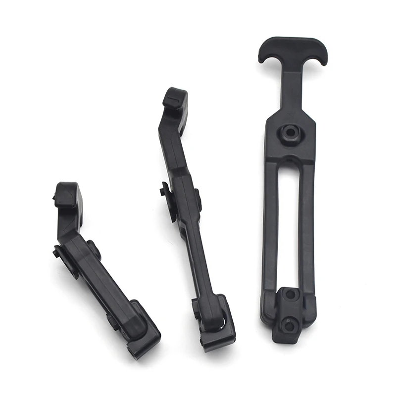 XK709-5 T-handle Rubber Flexible Draw Latches Fit For Toolbox /Cooler/Golf Cart/farm Machinery-Black