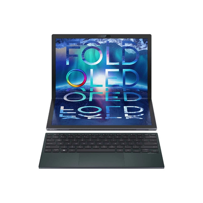 밀봉 Asus Zenbook 17 접이식 OLED Ux9702aa-md026w 노트북, Intel Core i7 1250u, 4.7Ghz, 16GB RAM, 1Tb SSD, Windows 11, N