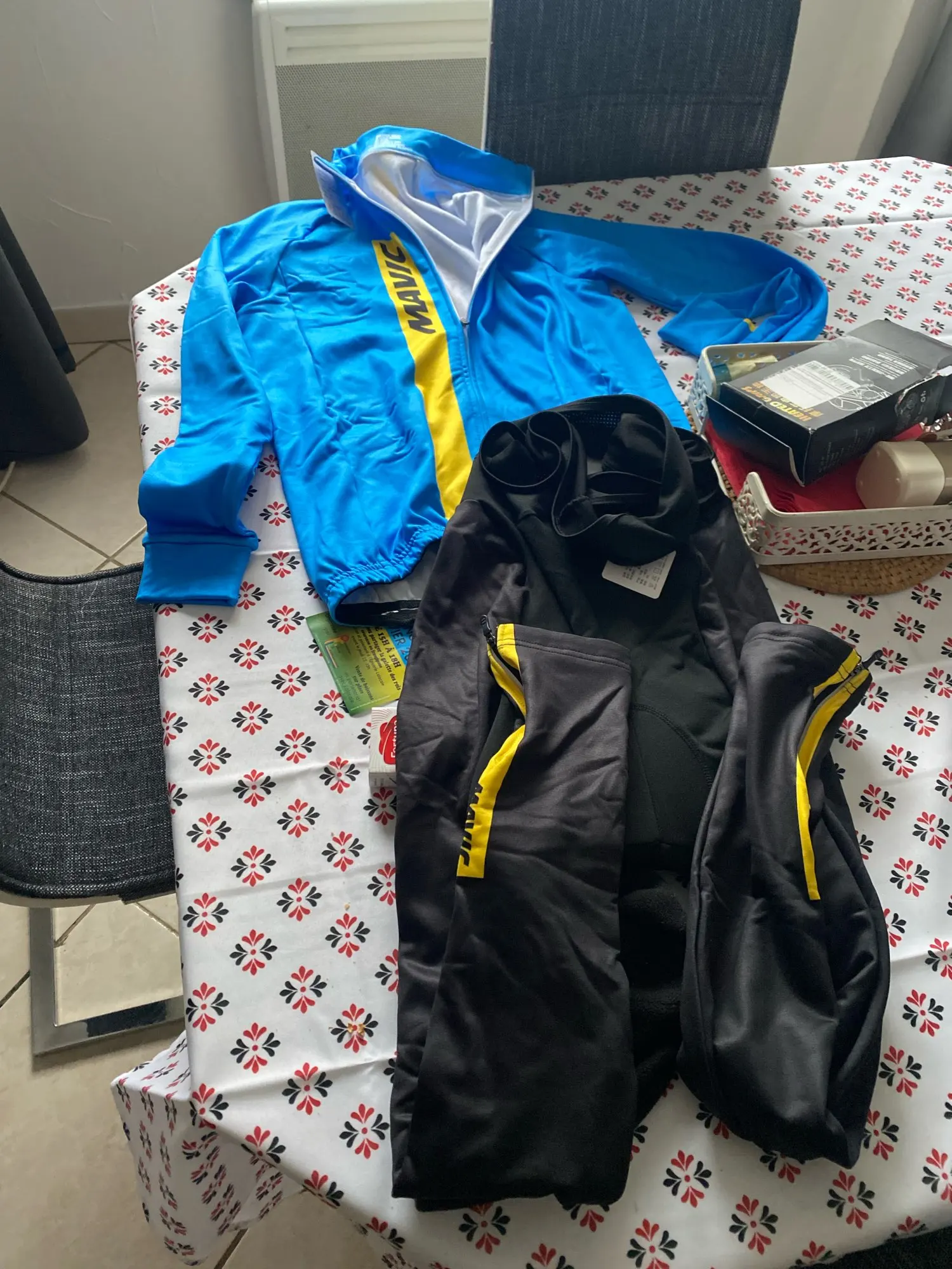 RX MAVIC New Men's Cycling Long Sleeve Winter Bicycle Warm Riding Set Road Bicycle Cold Riding Long Sleeve Winter Riding Pants photo review