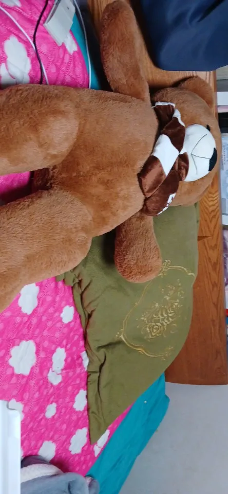 Teddy Bear With Scarf photo review