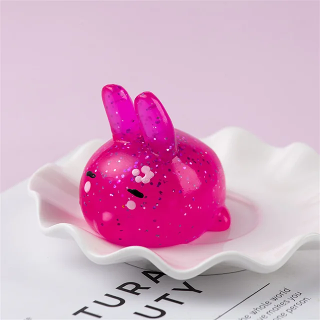 Big Size Transparent Squishy Toys for Kids Mochi Squishies Kawaii Animals Stress Reliever Squeeze Toys for Child Birthday Gifts 5