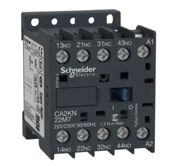 

Реле управления CA2KN22F7 CA2-KN22F7 2NO + 2NC | 110VAC Tesys CAK