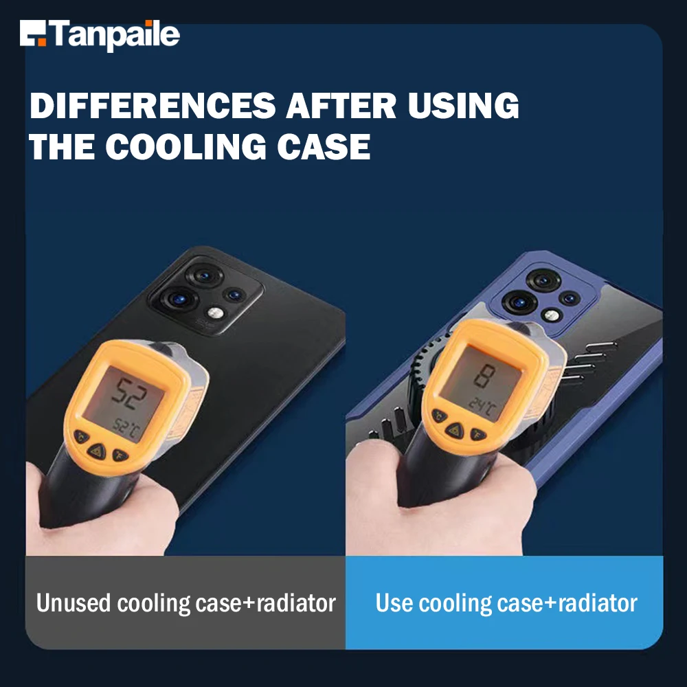 Magnetic Cooling Phone Case For Oneplus 8 8T Pro Shockproof Casing Heat Dissipation Cover Magsafe Funda Capa Bumper